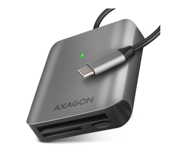 Axagon CRE-S3C SuperSpeed USB-C UHS-II czytnik - 1485432 - zdjęcie